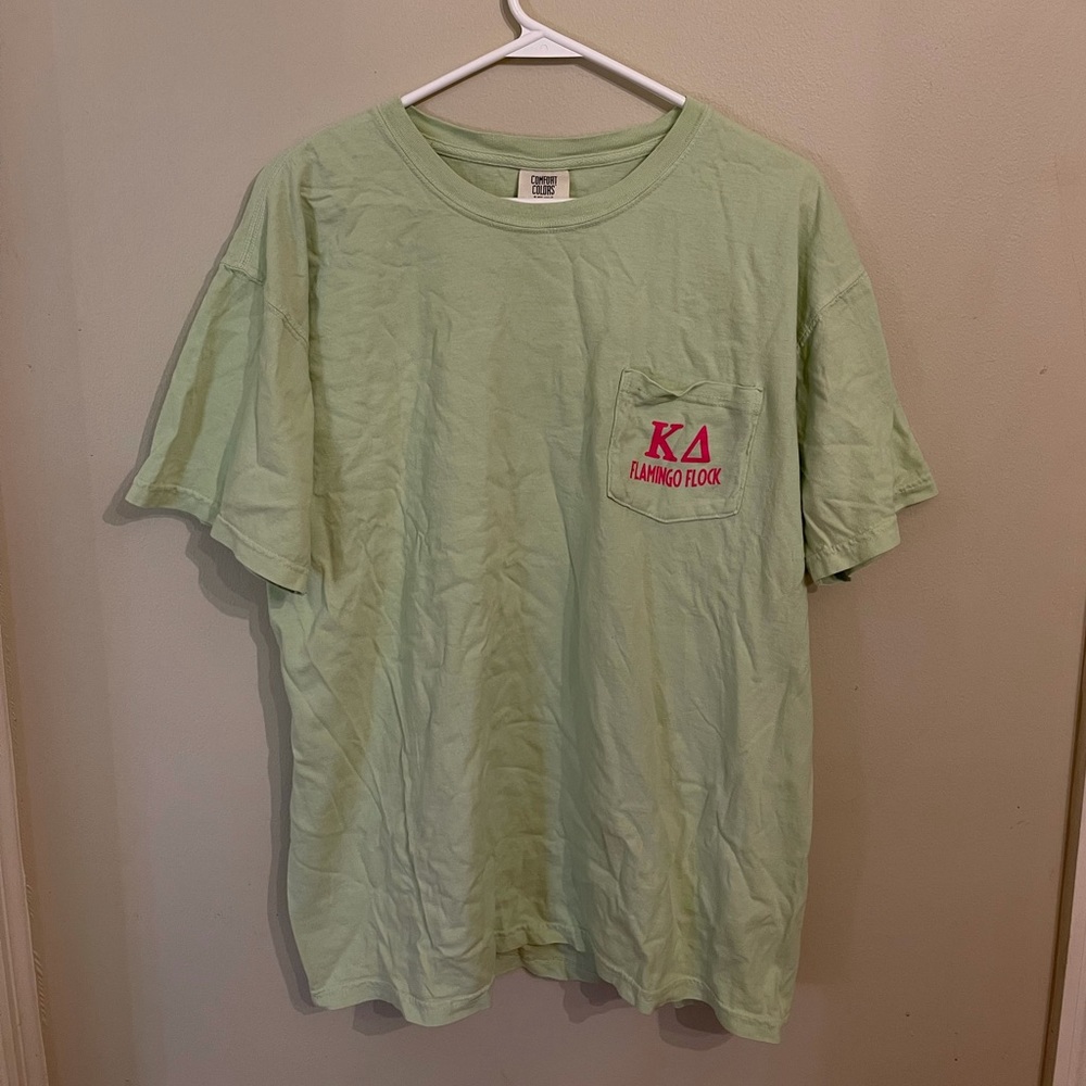 Kappa Delta Flamingo Flock Pocket Tee